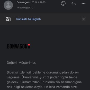 Bonvagon 8 Aydır Aldığım Ürünü Her Ay Gönderiyoruz Diye Yalan Söylüyor