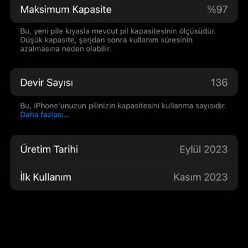 Apple İPhone 15 Pro Pil Sıkıntısı