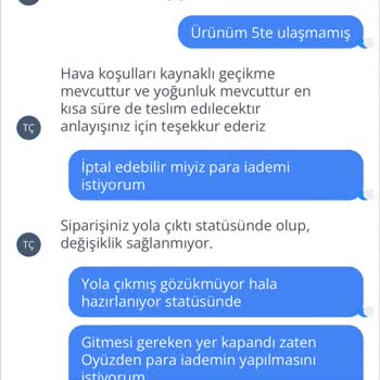 Taze Çiçek Zamanında Yapılmayan Teslimat