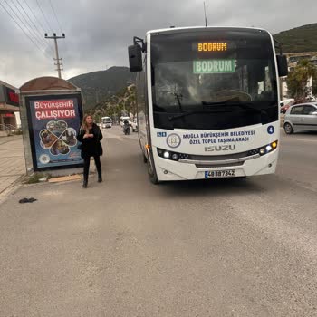 Muğla Büyükşehir Belediyesi Muğla Büyükşehir Aracı Sivil Vatandaşa Hakaret