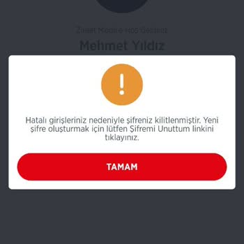 Ziraat Mobil Para Gönderememek