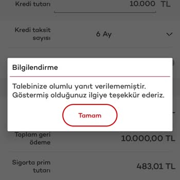Akbank Faizsiz 10.000 Tl İhtiyaç Kredisi