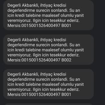 Akbank Faizsiz 10.000 Tl İhtiyaç Kredisi
