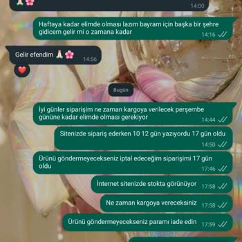 Beyzade Butik Şikayet