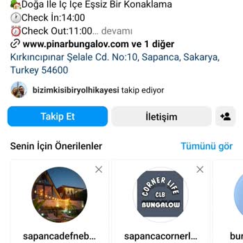 Pınar Bungalov Sapanca Paramı İade Etmiyor