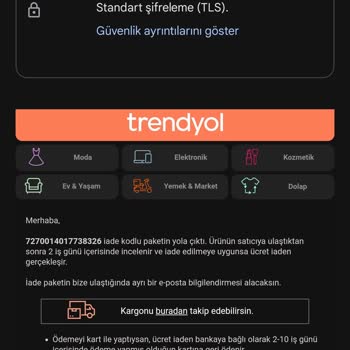 Sürat Kargo'da İade Karmaşası Ve Personel Tavrı