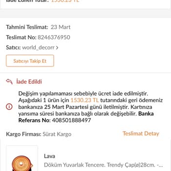 Trendyol Güvensiz Satıcı Artık