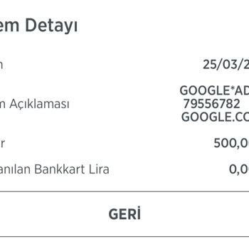 Google Reklam Ücreti