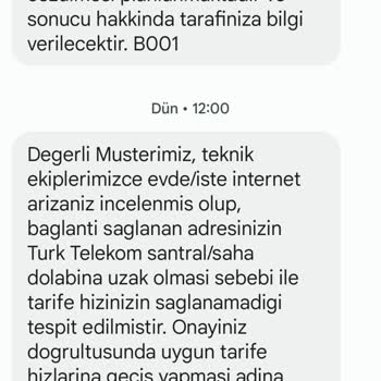TTNET Hızdan Dolayı İptal