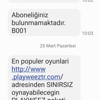 Playweeztr Üyeliği İptal Türk Telekom