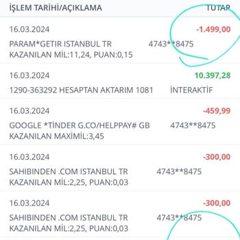 Getir Param Pos Mağduriyeti