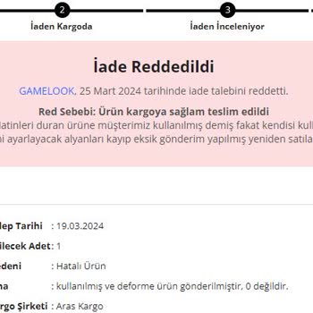 N11 Kullanılmış Ürün Hayal Kırıklığı Ve İade Reddi!