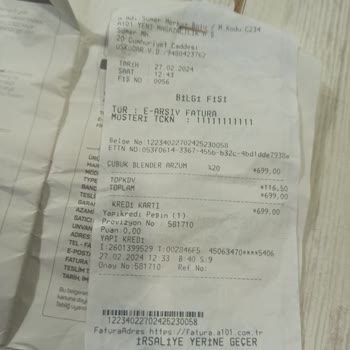 Arzum Ayıplı Ürünün Değişimini Ve İadesini Kabul Edilmedi