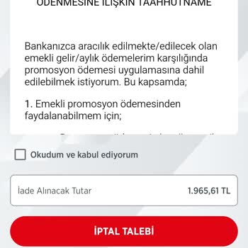 Ziraat Bankası Tarafından Verilecek Promosyon Uyuşmazlığı