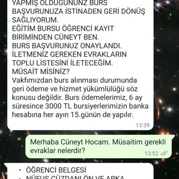Eğitim Gönüllüleri Vakfı (Burs Başvuru) Dikkat: Sahte Burs Başvurularına Karşı Uyarı