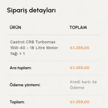 Sanal Yağ Market Paramı Aldı Ürünü Göndermiyor...!