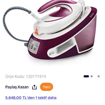 Teknosa'dan Parasını Verip De Alamadığım Tefal Buhar Kazanlı Ütü Hk.
