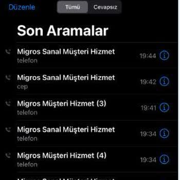 Migros Şikayet Edep Dışı Konuşma
