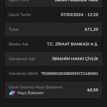 Nays 1 Aydır Çözülmeyen Trajikomik Hesap