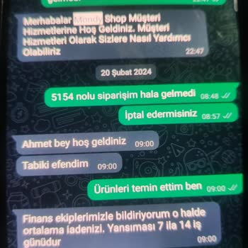 Mondyshop Para İadesi Yapmıyor