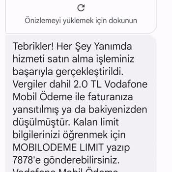 Vodafone Faturama Yansıyan Beklenmedik Ücret!