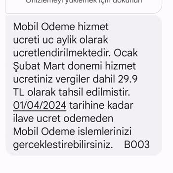 Vodafone Faturama Yansıyan Beklenmedik Ücret!