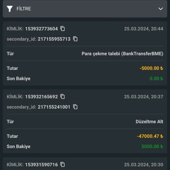 Fashionbet Yüksek Meblağ Ödemediler,47 Bin Tl Sildiler!