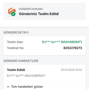 Trendyol Express Ağır Diye Kargo Paketimin Tarafıma Teslim Edilmemesi