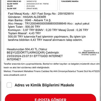 Casibom Yanlış Para Gönderim