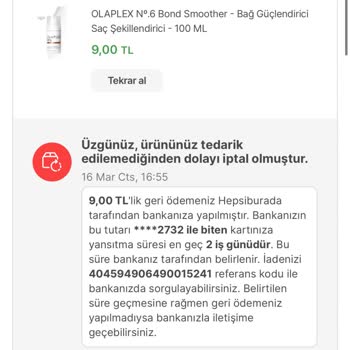 Hepsiburada Sebepsiz Sipariş İptali