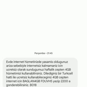 Turkcell Superonline 15 Gündür Bağlantı Yok
