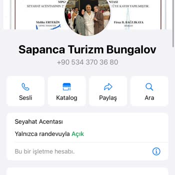 Turizm Bungalov Sapanca Rezervasyon Sonrası İletişim Sorunu