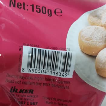 Ülker Frambuaz Soslu Kurabiye Bayat Çıktı