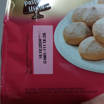 Ülker Frambuaz Soslu Kurabiye Bayat Çıktı