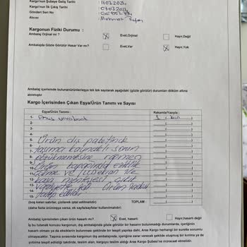 Aras Kargo Satıcılarla Anlaşmalı, Müşteri Umurlarında Değil.