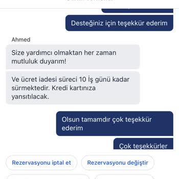 Hotels.com Rezervasyon İptalinin Yapılmaması