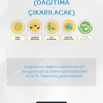 PTT Kargo Hesabımdan İzinsiz Para Çekilmesi