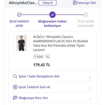 N11 İptal Edilmeyen Sipariş