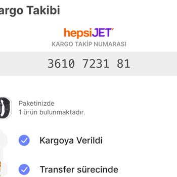hepsiJET Dağıtım Merkezi Telefon Numarası