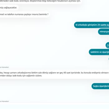 Amazon Hesabım Askıya Alındı