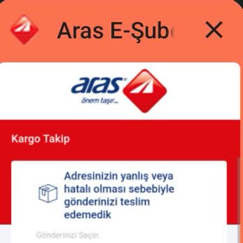 Aras Kargo Ümraniye Santral Şube Sorumsuzluğu