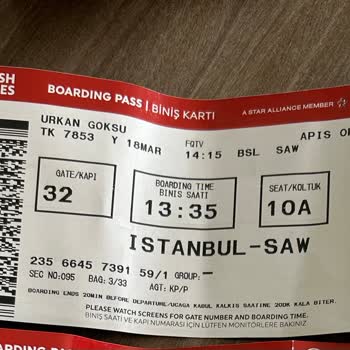 Turkish Airlines Departed 30 Minutes Early and This Caused Disposing of Our Possessions