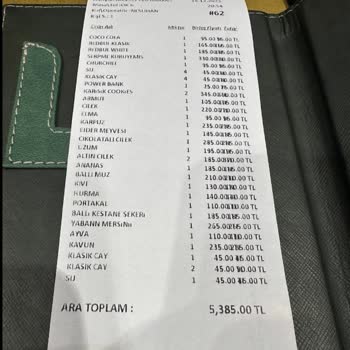 Ali Baba Nargile Restaurant İkram Gibi Gösterip