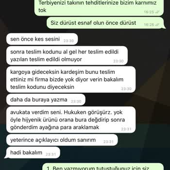 Riomi Lazer Aleti Bozuk Geldi Ve Çalışanların Müşteri İle İletişim Şek