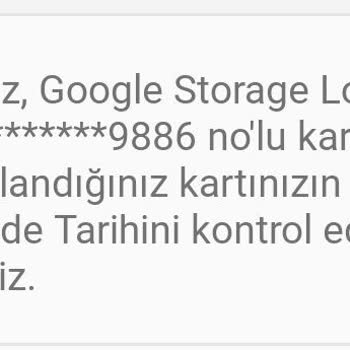 Google Pay Google Storage London GB Ödeme Sorunu