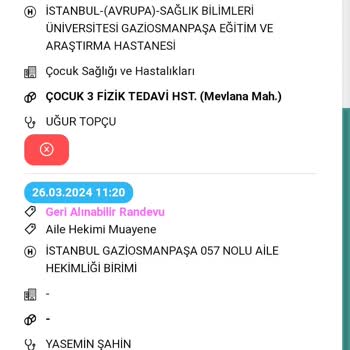 Gaziosmanpaşa Eğitim ve Araştırma Hastanesi Randevu Kaosu: İptal Ve Mağduriyet