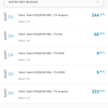 Denizbank Habersiz Avans Hesap Hareketi