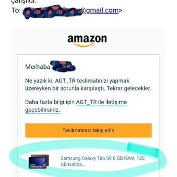 Amazon Teslim Etmedi Ve Yalan Söylüyor