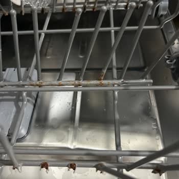 Samsung Bulaşık Makinesi Sepetinde Paslanma Sorunu