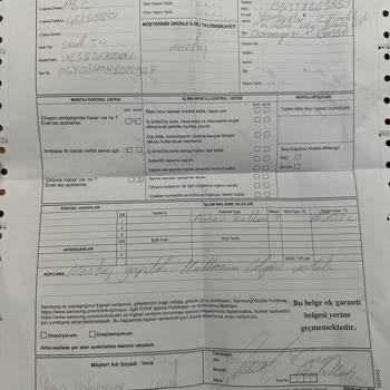 Samsung TU7000 Crystal 4K UHD LED TV. Kronik Panel Arızası